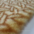 Printed Faux Fur Rabbit Fur Fabric for Cushion Cover